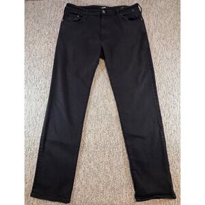 Mavi Zach Straight Leg Mens 38*x34 Black Tencel Blend Pants M0045388382